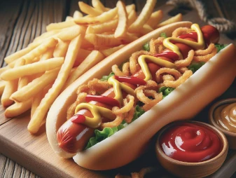 Hotdog & Chips